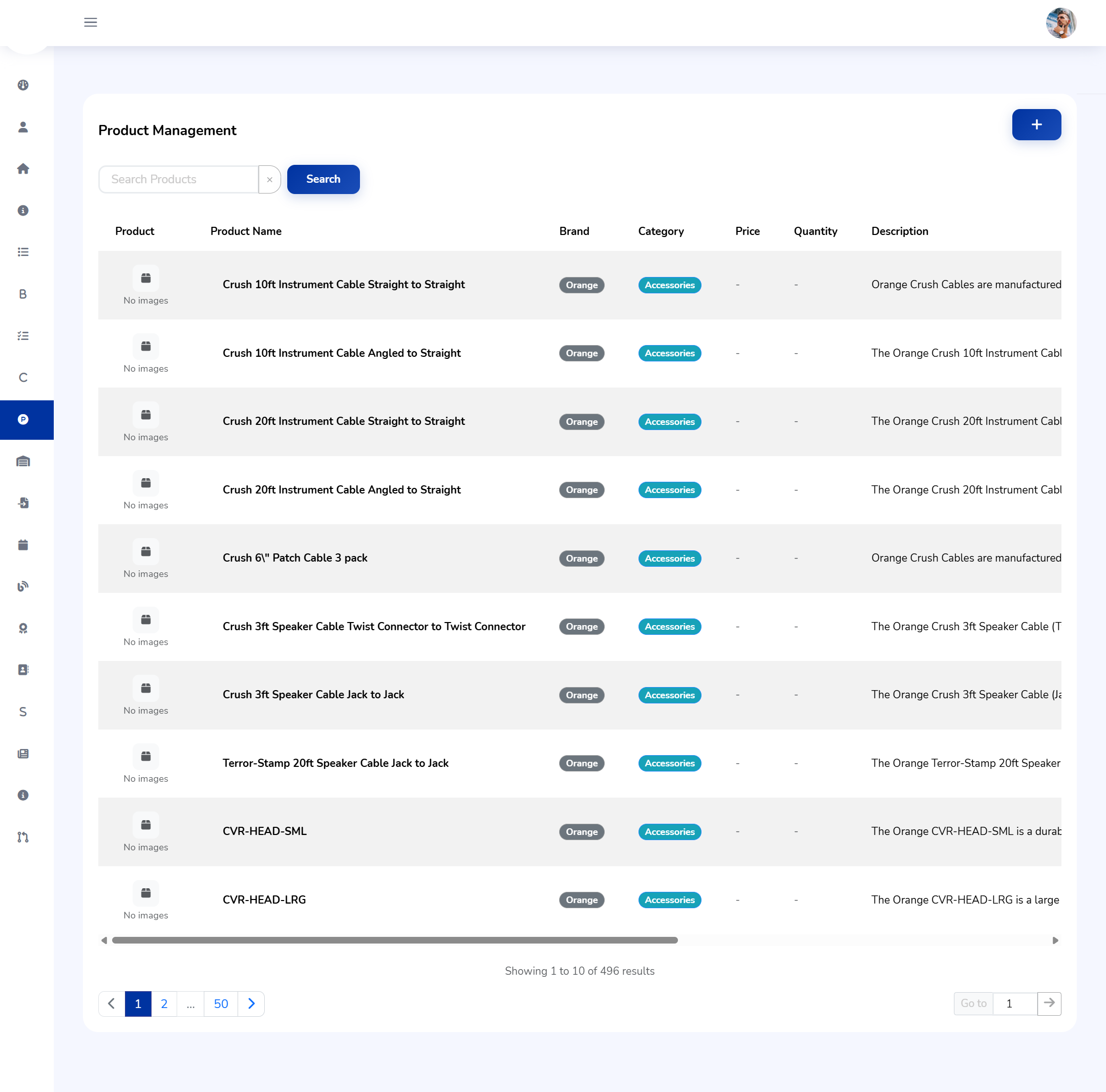 Product Database